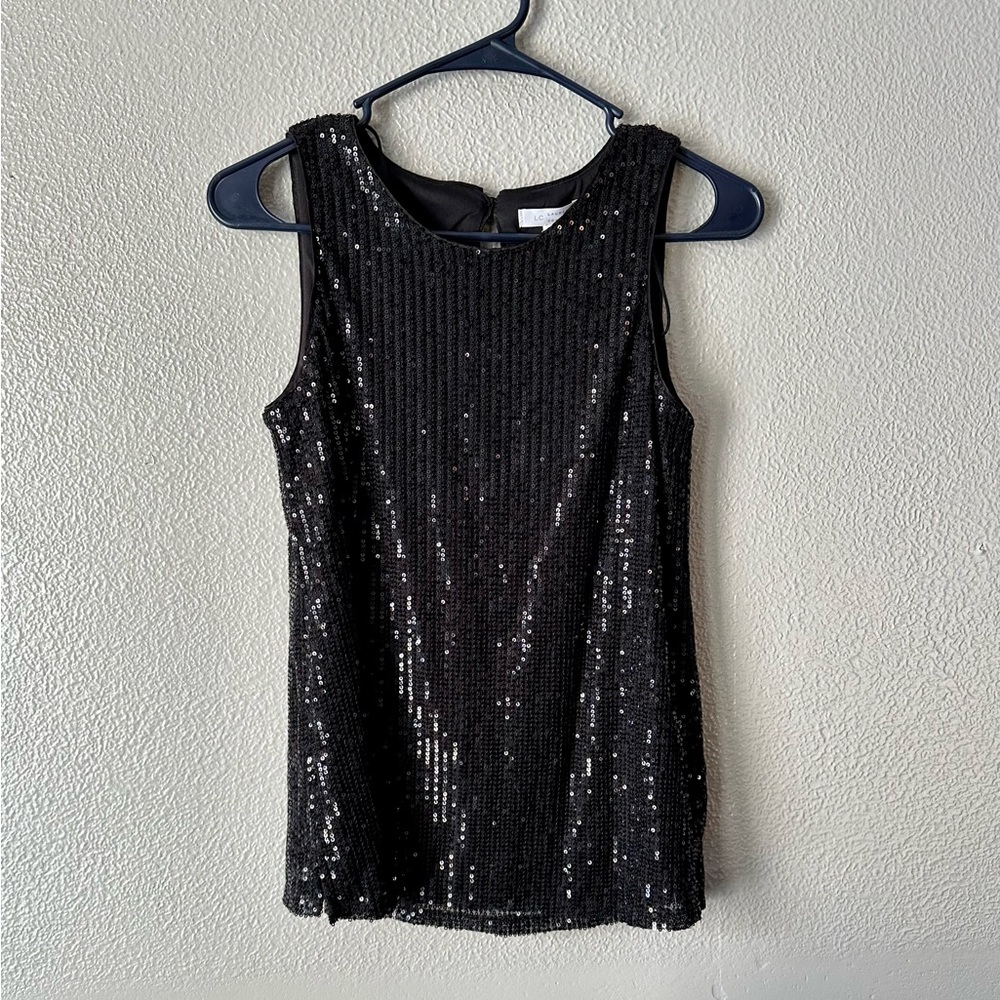 Lauren Conrad Sequins Scoop-neck Tank Top